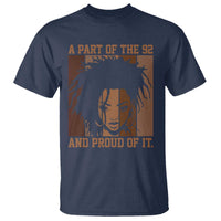 92 Percent Black Woman Power T Shirt A Part Of The 92% And Proud Of It