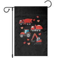 Excavator Construction Garden Flag Car Tractor Truck Lovers - Wonder Print Shop