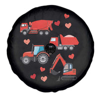 Excavator Construction Spare Tire Cover Car Tractor Truck Lovers - Wonder Print Shop