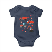 Excavator Construction Baby Onesie Car Tractor Truck Lovers - Wonder Print Shop