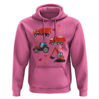 Excavator Construction Hoodie Car Tractor Truck Lovers - Wonder Print Shop