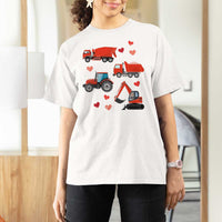 Excavator Construction T Shirt For Women Car Tractor Truck Lovers - Wonder Print Shop
