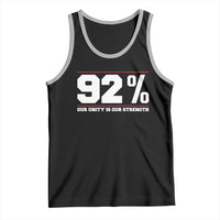 92 Percent Black Woman Power Tank Top 92% Our Unity Is Our Strength