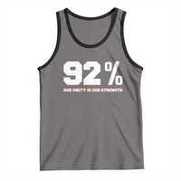 92 Percent Black Woman Power Tank Top 92% Our Unity Is Our Strength