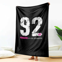 The 92% Black Women Power Throw Blanket Black History Month - Wonder Print Shop