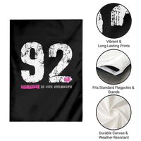 The 92% Black Women Power Garden Flag Black History Month - Wonder Print Shop