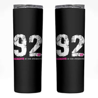The 92% Black Women Power Skinny Tumbler Black History Month - Wonder Print Shop