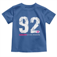 The 92% Black Women Power Toddler T Shirt Black History Month - Wonder Print Shop