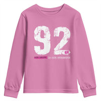 The 92% Black Women Power Youth Sweatshirt Black History Month - Wonder Print Shop