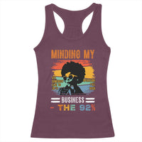 92 Percent Melanin African Women Racerback Tank Top Minding My Black Woman Business: The 92%