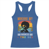 92 Percent Melanin African Women Racerback Tank Top Minding My Black Woman Business: The 92%
