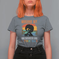 92 Percent Melanin African Women T Shirt For Women Minding My Black Woman Business: The 92%