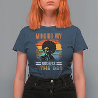 92 Percent Melanin African Women T Shirt For Women Minding My Black Woman Business: The 92%