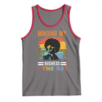 92 Percent Melanin African Women Tank Top Minding My Black Woman Business: The 92%