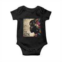 The 92% Black Women Power Baby Onesie 92 Percent Floral Melanin Girls