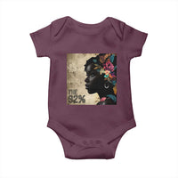 The 92% Black Women Power Baby Onesie 92 Percent Floral Melanin Girls