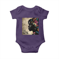 The 92% Black Women Power Baby Onesie 92 Percent Floral Melanin Girls