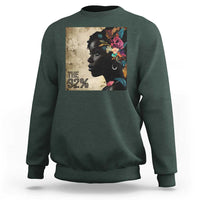 The 92% Black Women Power Sweatshirt 92 Percent Floral Melanin Girls