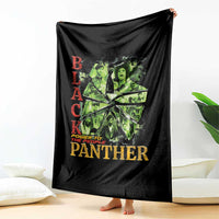 Vintage Black Panther Party Throw Blanket Newton Seale Shakur Black History Month Juneteenth - Wonder Print Shop
