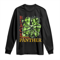 Vintage Black Panther Party Long Sleeve Shirt Newton Seale Shakur Black History Month Juneteenth - Wonder Print Shop