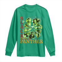 Vintage Black Panther Party Long Sleeve Shirt Newton Seale Shakur Black History Month Juneteenth - Wonder Print Shop