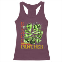 Vintage Black Panther Party Racerback Tank Top Newton Seale Shakur Black History Month Juneteenth - Wonder Print Shop