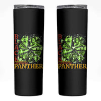 Vintage Black Panther Party Skinny Tumbler Newton Seale Shakur Black History Month Juneteenth - Wonder Print Shop