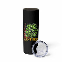 Vintage Black Panther Party Skinny Tumbler Newton Seale Shakur Black History Month Juneteenth - Wonder Print Shop