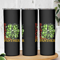 Vintage Black Panther Party Skinny Tumbler Newton Seale Shakur Black History Month Juneteenth - Wonder Print Shop