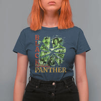 Vintage Black Panther Party T Shirt For Women Newton Seale Shakur Black History Month Juneteenth - Wonder Print Shop