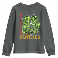 Vintage Black Panther Party Youth Sweatshirt Newton Seale Shakur Black History Month Juneteenth - Wonder Print Shop
