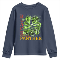 Vintage Black Panther Party Youth Sweatshirt Newton Seale Shakur Black History Month Juneteenth - Wonder Print Shop
