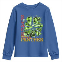 Vintage Black Panther Party Youth Sweatshirt Newton Seale Shakur Black History Month Juneteenth - Wonder Print Shop