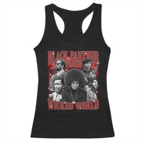 Black Panther Party Racerback Tank Top Black History Month