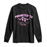 Personalized Gender Reveal Long Sleeve Shirt Custom Text Baby Girl Reveal Pink Family Matching