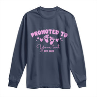 Personalized Gender Reveal Long Sleeve Shirt Custom Text Baby Girl Reveal Pink Family Matching