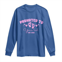 Personalized Gender Reveal Long Sleeve Shirt Custom Text Baby Girl Reveal Pink Family Matching