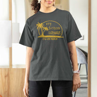Retirement T Shirt For Women It's 5 O'clock Everywhere I'm Retired Summer Vibes
