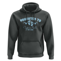 Personalized Gender Reveal Hoodie Custom Text Baby Boy Reveal Blue Family Matching
