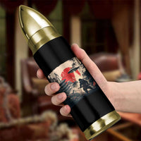 Samurai Bigfoot Bullet Tumbler Funny Japanese Retro Vintage Sasquatch Graphic Ukiyo-e Art - Wonder Print Shop
