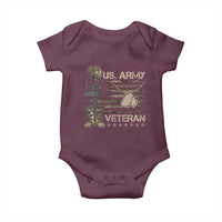 US Army Veteran Flag Baby Onesie - Wonder Print Shop