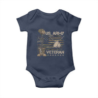 US Army Veteran Flag Baby Onesie - Wonder Print Shop