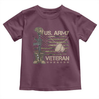 US Army Veteran Flag Toddler T Shirt - Wonder Print Shop