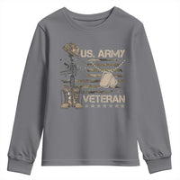 US Army Veteran Flag Youth Sweatshirt - Wonder Print Shop