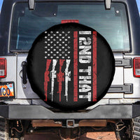 Vintage USA Flag 2nd Amendment Spare Tire Cover Pro Gun Lovers - Wonder Print Shop