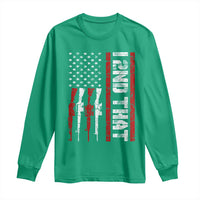 Vintage USA Flag 2nd Amendment Long Sleeve Shirt Pro Gun Lovers - Wonder Print Shop
