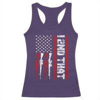 Vintage USA Flag 2nd Amendment Racerback Tank Top Pro Gun Lovers - Wonder Print Shop