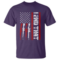 Vintage USA Flag 2nd Amendment T Shirt Pro Gun Lovers - Wonder Print Shop