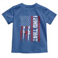 Vintage USA Flag 2nd Amendment Toddler T Shirt Pro Gun Lovers - Wonder Print Shop