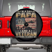 Funny Veteran Dad Spare Tire Cover Funny Military Veteran USA Flag - Wonder Print Shop